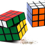 Rubik’s Cube Salt and Pepper Mills