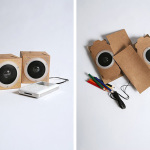 DIY Speakers Kit Comes With Cardboard Housing, Colored Pencils For Customizing