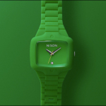Nixon’s New Rubber Player Green Watch