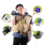 Solar Vest Makes Portable Charging A Wearable Proposition