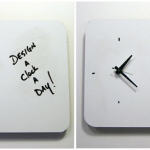 Clock A Day Turns A Dry-Erase Board Into A Customizable Timepiece