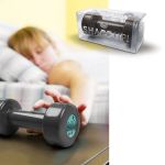 Shape Up Dumbbell Alarm Clock Won’t Shut Off Until You Do 30 Curls