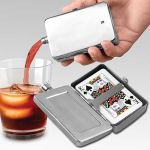 Flask Playing Cards Enables Two Of Your Favorite Vices