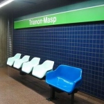 Special Chair For Fat People: No Go For Sao Paulo Train Stations