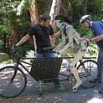 Electric Tandem Bike Powered By Pedal-Pushing Robot