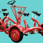 CoBi-7 Conference Bike Lets You Hit The Road While Socializing