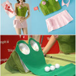 Practice Your Golf Game On A Bra That Doubles As A Putting Green