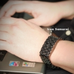 Iron Samurai LED Clock Puts A Faceless Watch Around Your Wrist