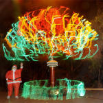 Australian Hobbyist Turns 500,000 Volts Of Electricity Into The Tesla Coil Christmas Tree