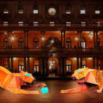 Origami Tigers Will Crouch In Front Of Sydney’s Customs House, Ready To Pounce On Guests