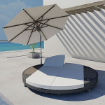 Classy-Looking Freeline Sun Bed Splits In Two, Perfect For Love-Hate Couples On Vacation