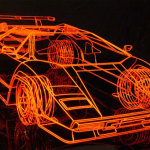Wireframe Lamborghini Koenig Countach Looks Like An Invisible Car, Wants You To Buy It
