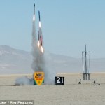 Launching Of Crayola Rockets In The Desert Doesn’t Create A Rainbow – Boooo