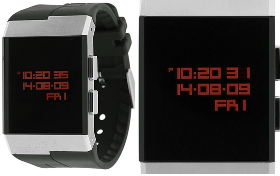 digital watch font. Rubber Strap Digital Watch