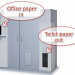 White Goat Recycles Used Office Paper Into Fresh Toilet Paper