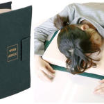 Workaholic Pillow Adds A Disguised Head Cushion On Your Desk For Those Sneaky Office Naps