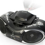 Aiptek Boombox DVD Projector Lets You Carry A Portable All-In-One Entertainment System 80s-Style