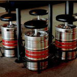 KegStool Makes A Comfy Bar Stool Out Of Empty Beer Kegs