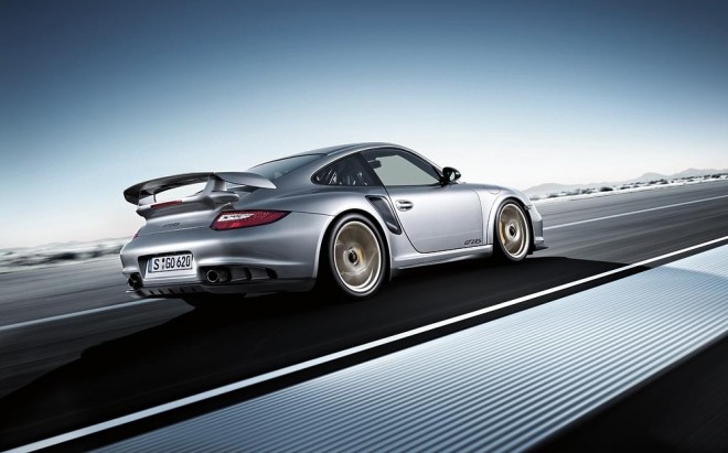 The Porsche 911 GT2 RS is 154 lbs lighter tipping the scales at 3021 lbs 