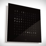 Qlocktwo Tells Time In Words