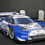 A Life-Size Papercraft Honda NSX Race Car