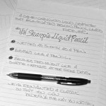 Sharpie Liquid Pencil Can Be Erased For Three Days, Becomes Permanent After