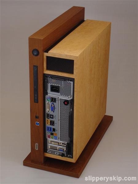 Level Twelve Case Mod Hides PC Under Sleek Wooden Boxes