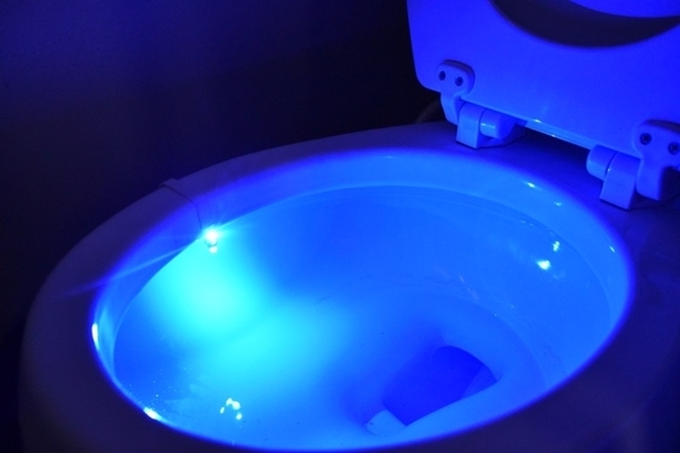 Image result for Illumibowl Anti-Germ invention will sanitize the toilet bowl as
