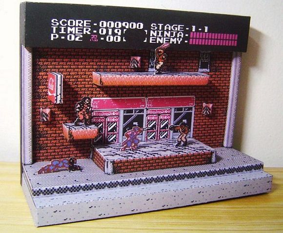 Video Game Diorama 