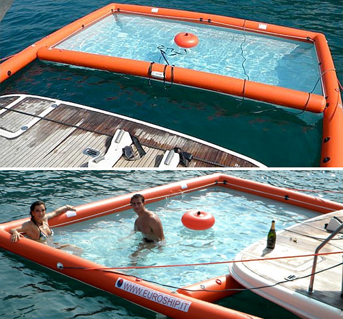 Magic Swim Inflatable Pool Turns The Ocean Into Your Personal Jacuzzi