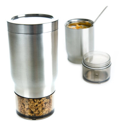 Fresh Traveler Carries Your Breakfast Ingredients In A Convenient Travel Mug