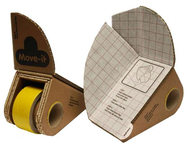 Move-It Turns Any Box Into A Trolley