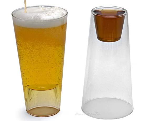 Surreal Sliced Beer Glasses : Sliced Beer Glasses