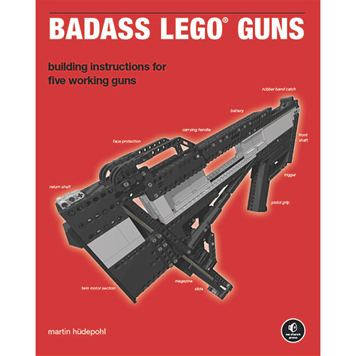 Badass LEGO Guns Book Shows You How To Build Novelty Toy Bricks