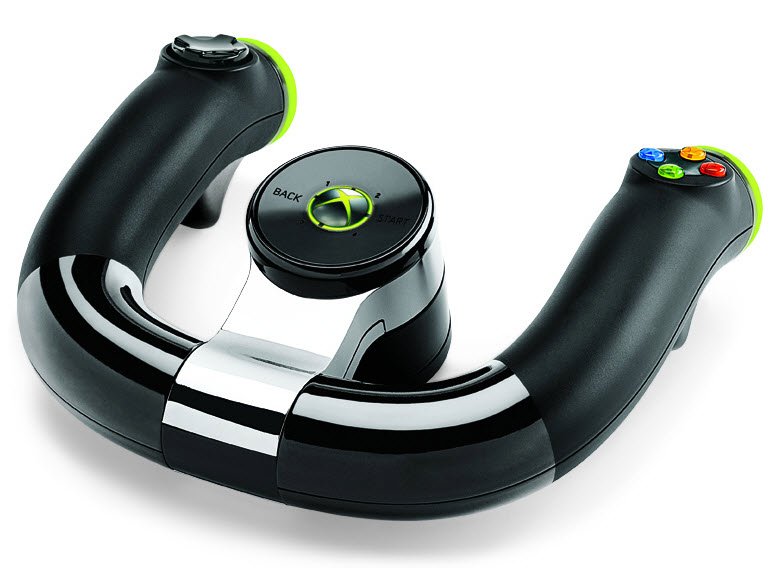 Xbox 360 Steering Wheel Controller Goes Wireless