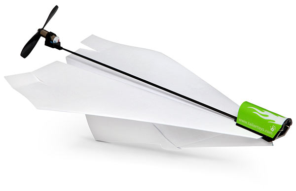 This Conversion Kit Turns Your Paper Plane Into An Electric Flyer