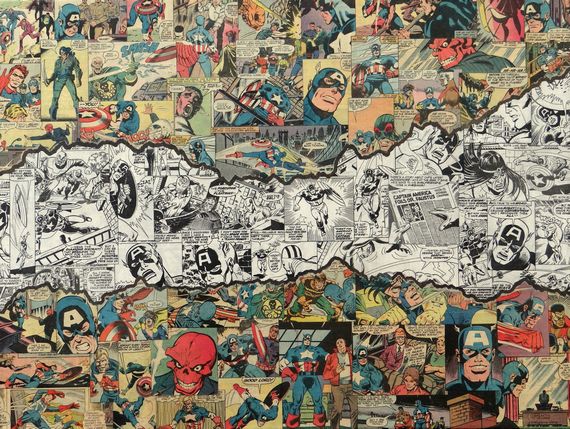 This Comic Collage Art Will Make An Awesome Gift For Comic Fans