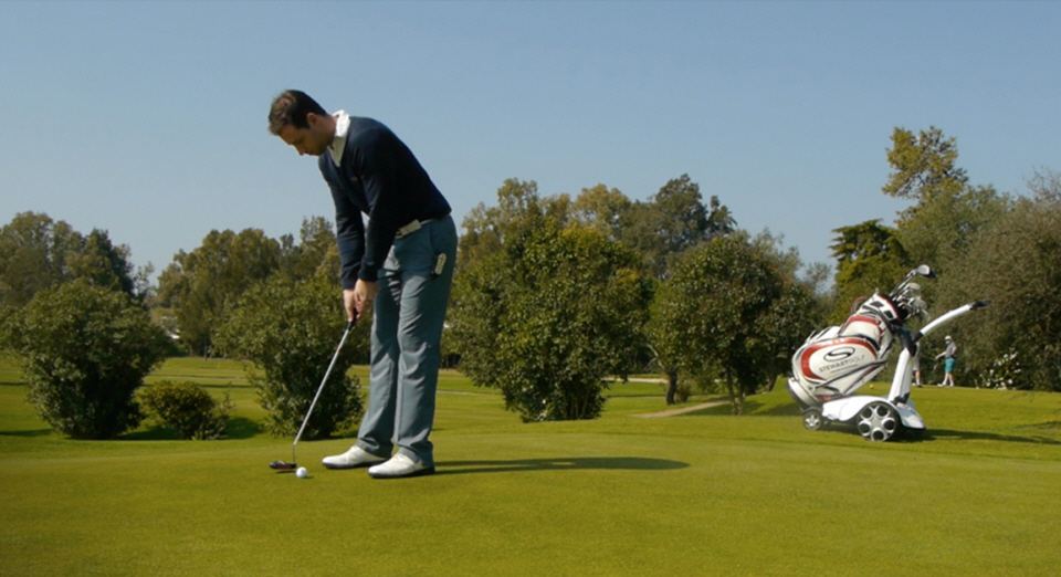 X9 Follow Golf Trolley