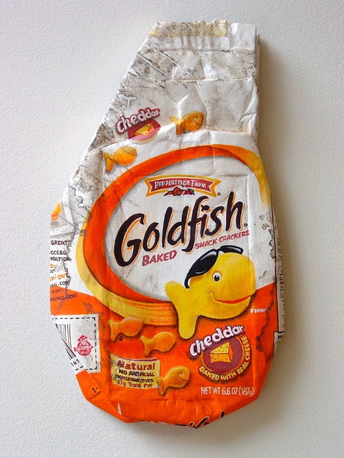 Goldfish-sculpture