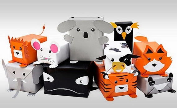 Use The Animal Gift Wrap To Make Your Presents Look Adorable