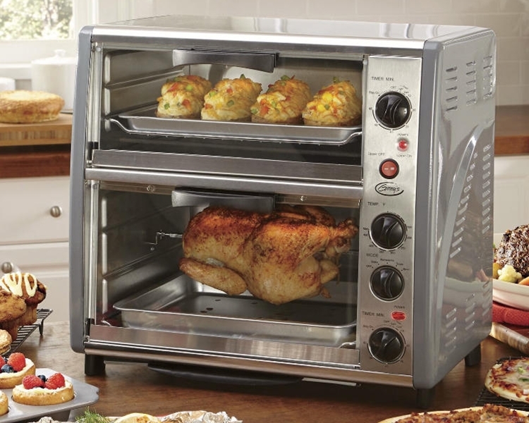 Ginny's Brand Double-Decker Toaster Oven