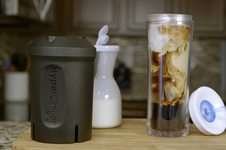 Hyperchiller Turns Hot Coffee Into A Cold Drink In 60 Seconds