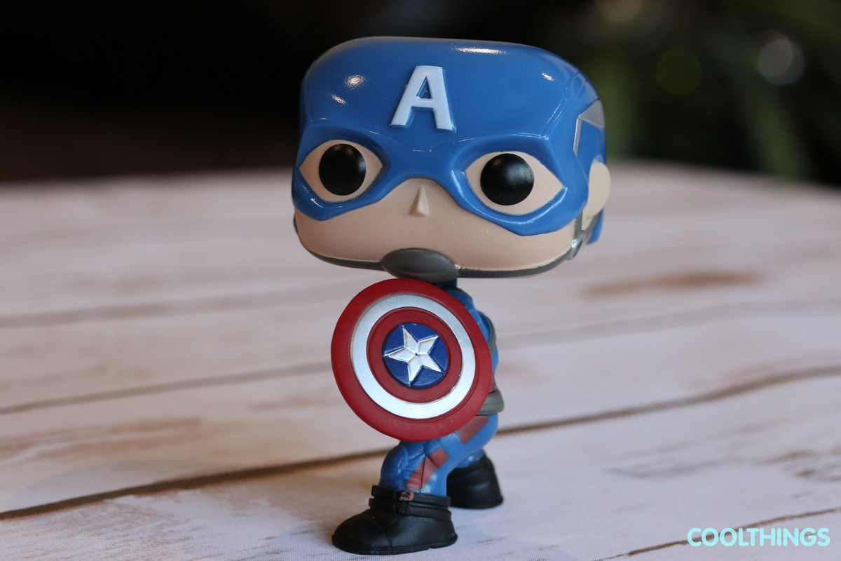 Marvel Civil War Captain America Funko Pop Vinyl Figure
