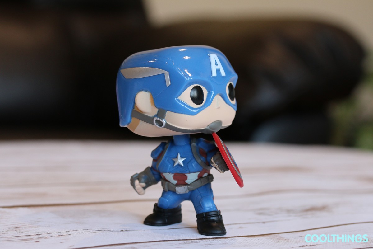 Marvel Civil War Captain America Funko Pop Figure