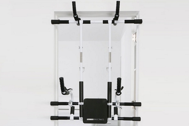 Doorway Fitness Tower Home Gym System Horizontal Pull Up Bars Workout Equipment 