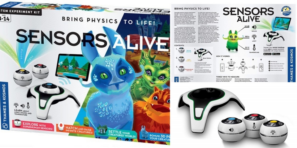 Sensors Alive Bring Physics to Life