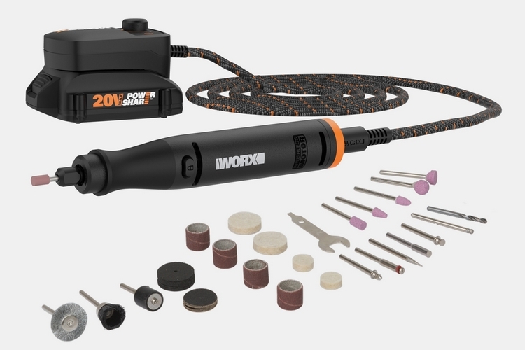 WORX MakerX Rotary Tool Accessory Kit for All Standard Rotary Tools  (201-Piece) in the Woodworking Tool Accessories department at