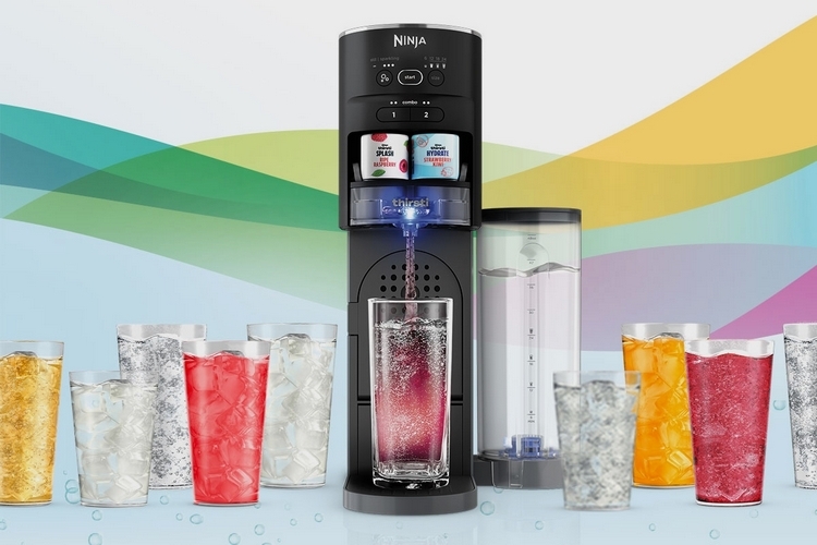 Mix your favorite drinks and quench your thirst with the Ninja Thirsti™ Drink  System #SponsoredByNinja 🤗! You'll be saving money & space.…